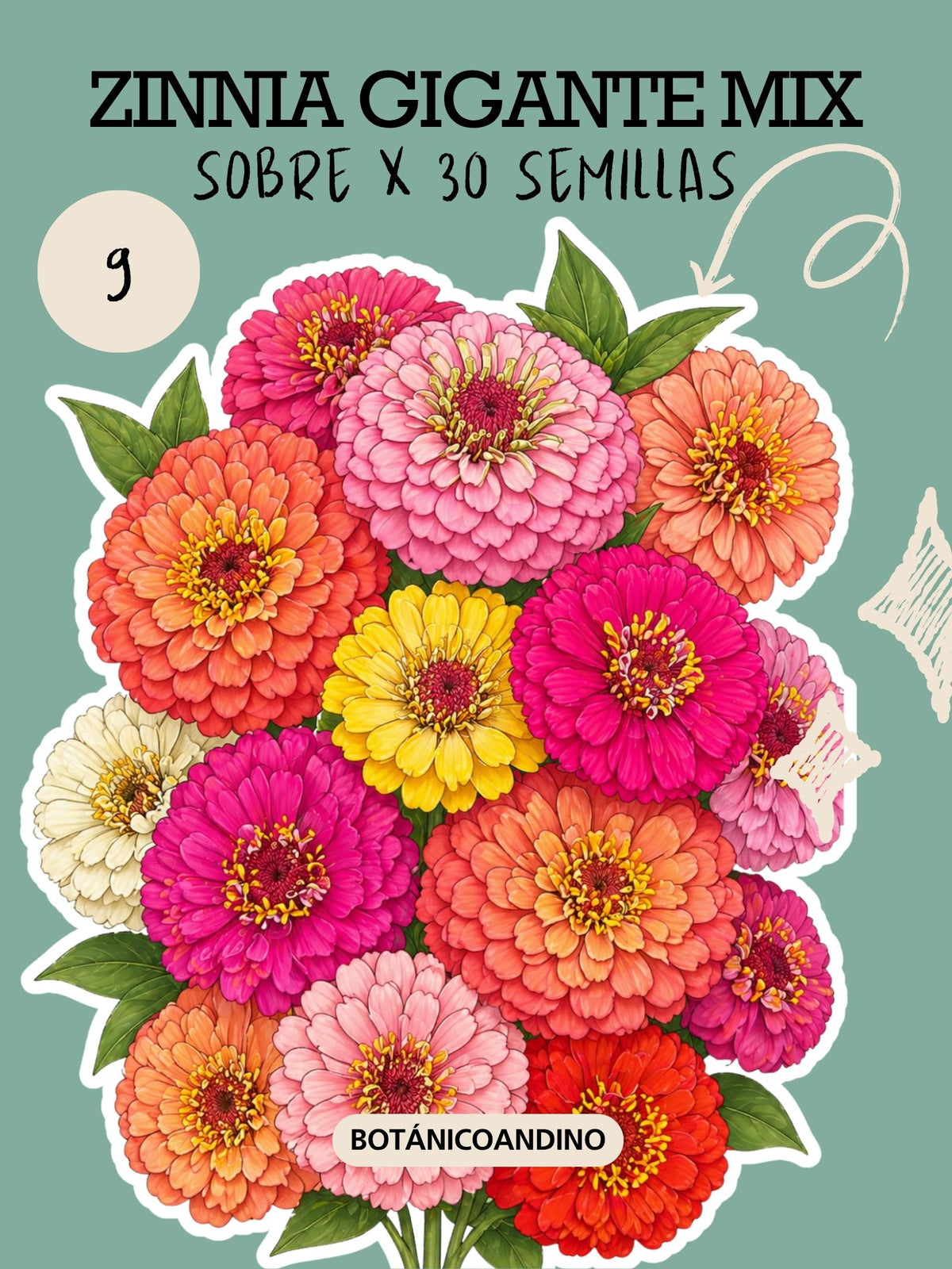 PROMO SEMILLAS X 9 SOBRES