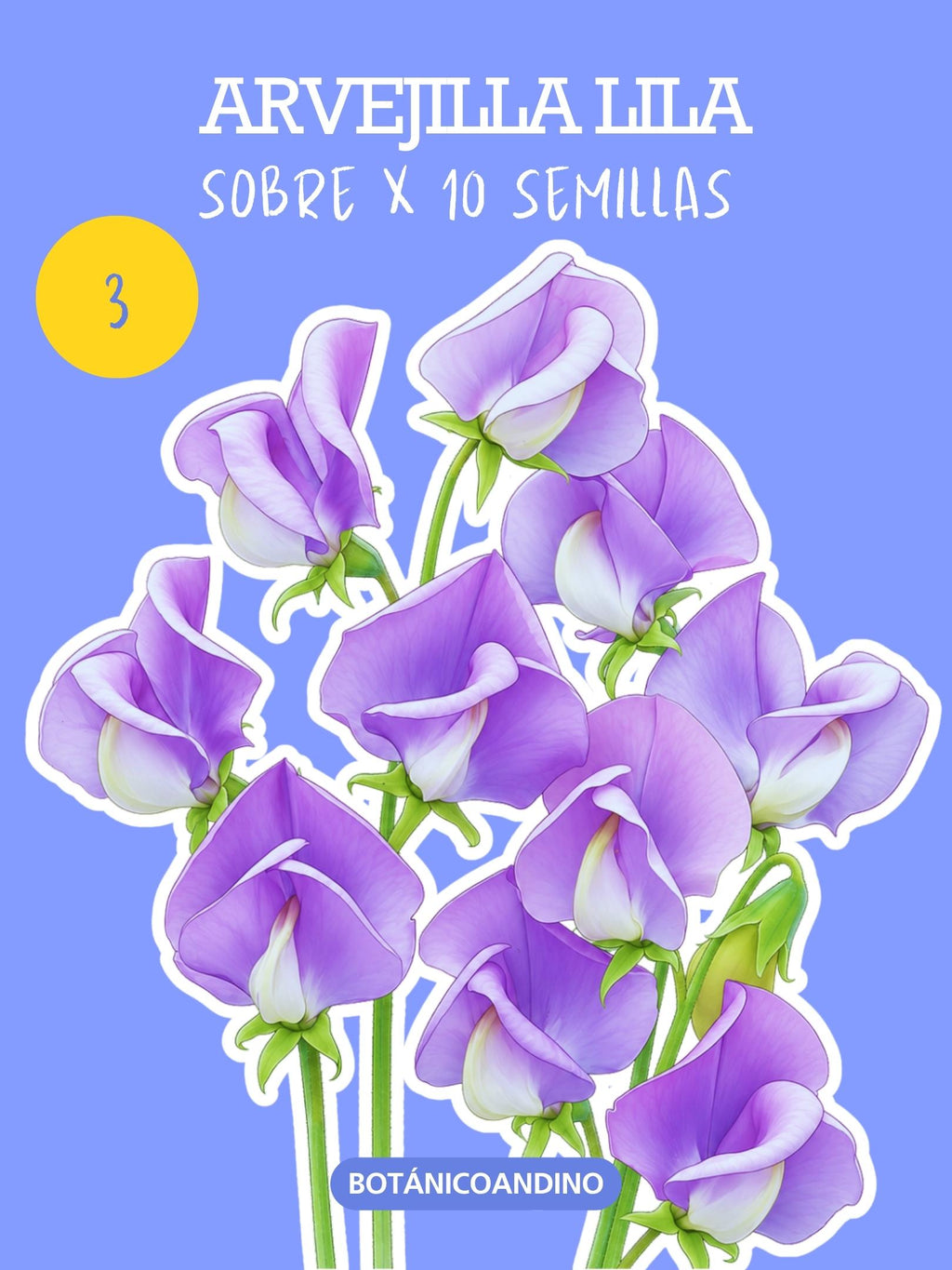 PROMO SEMILLAS ARVEJILLAS X 9 SOBRES