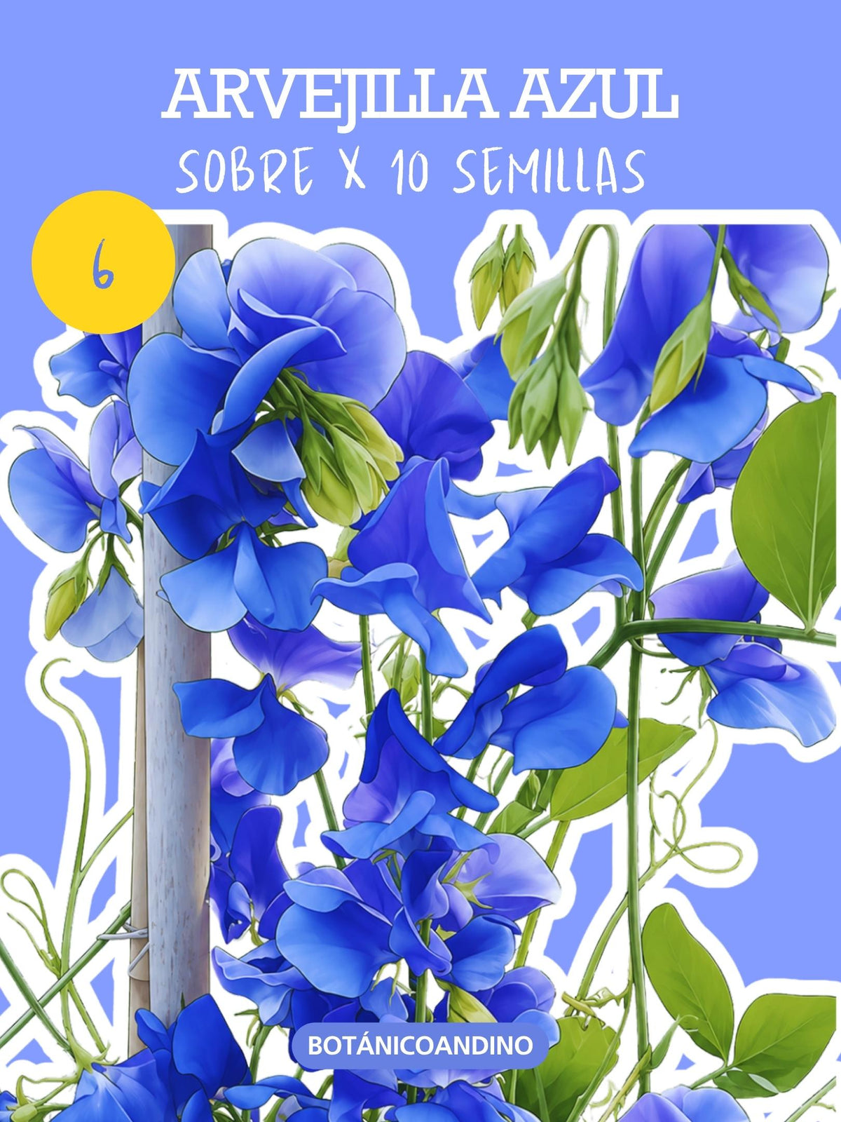 PROMO SEMILLAS ARVEJILLAS X 9 SOBRES