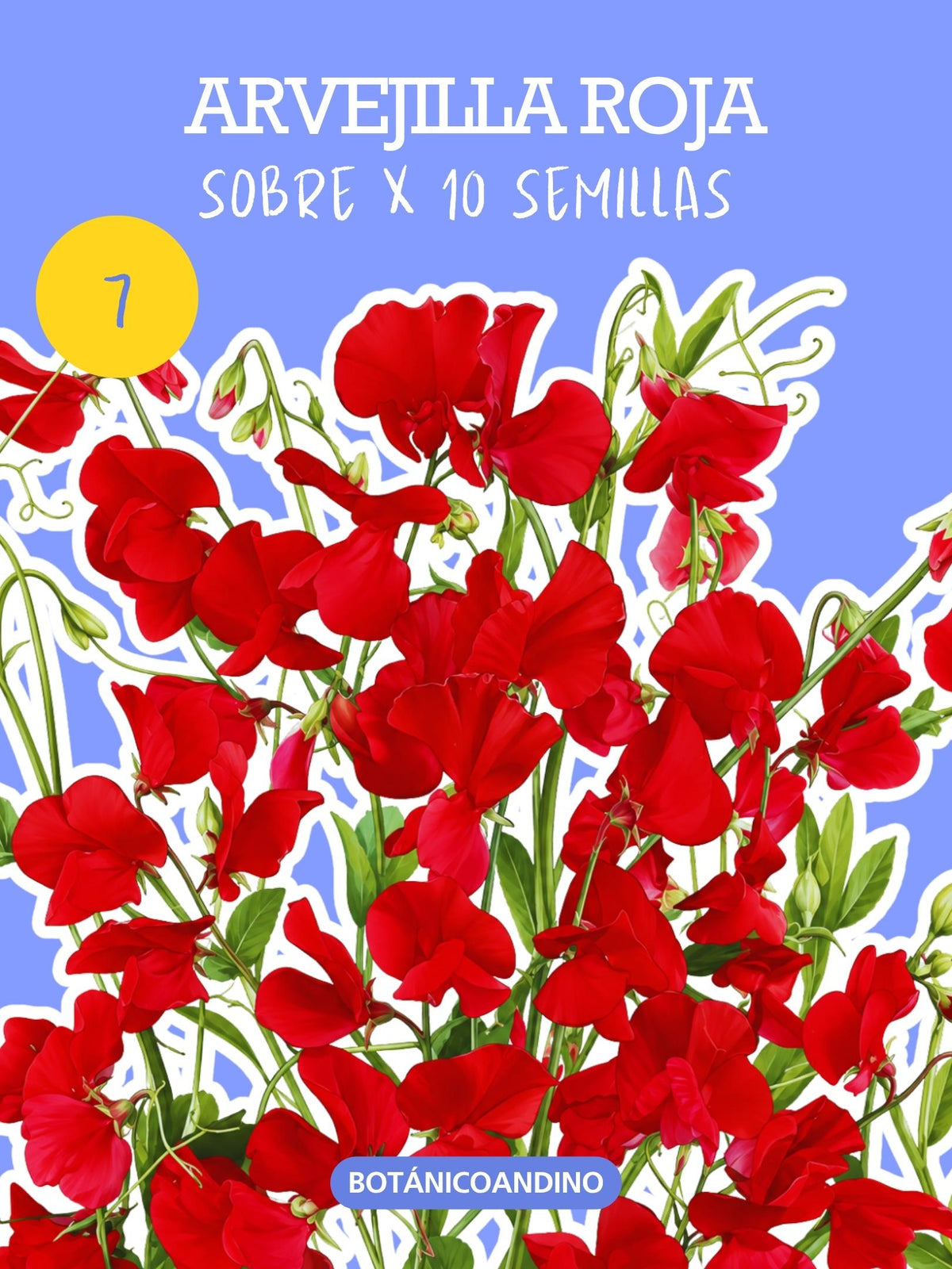 PROMO SEMILLAS ARVEJILLAS X 9 SOBRES