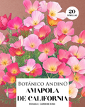 Amapola de California Carmin king (20 semillas)
