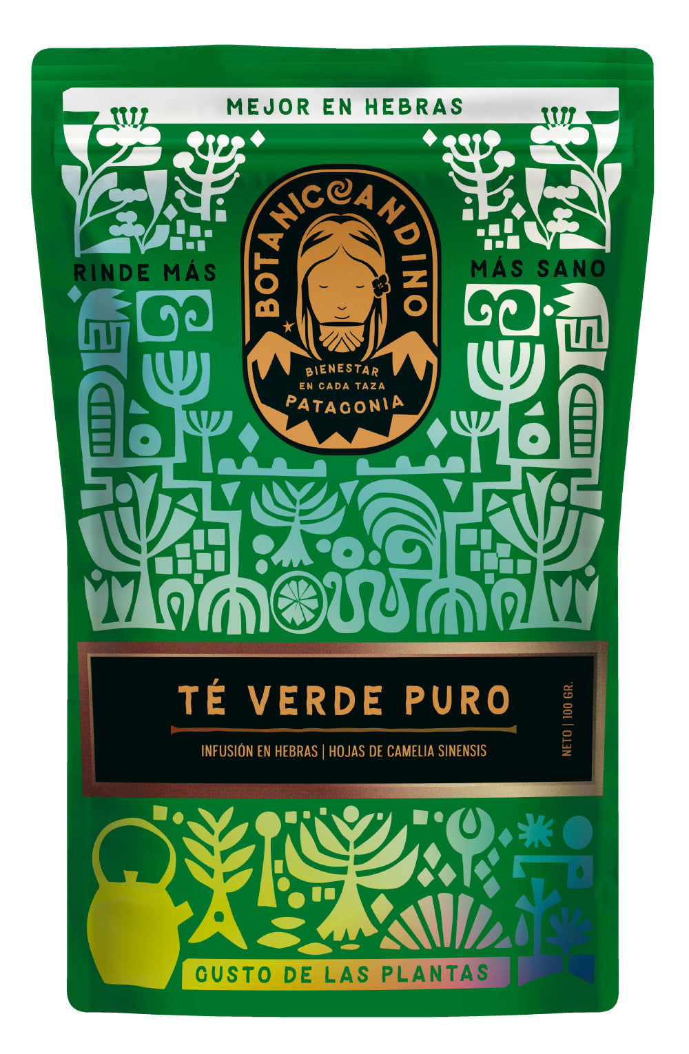 Té verde en hebras (Pack por mayor 10 un.)