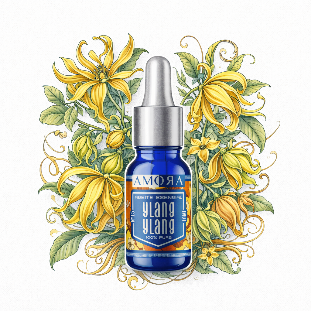Aceite esencial YLANG YLANG ( x 5 Goteros 10ml. )