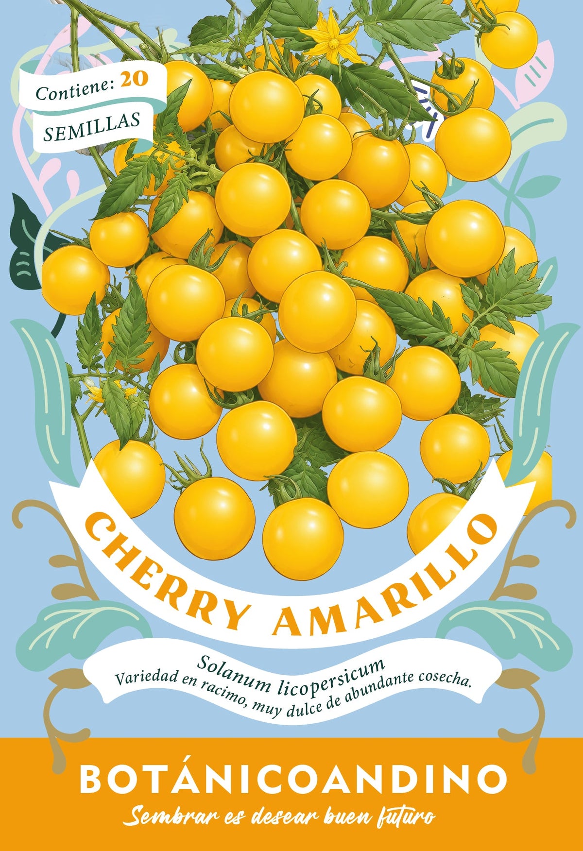 Tomate cherry amarillo