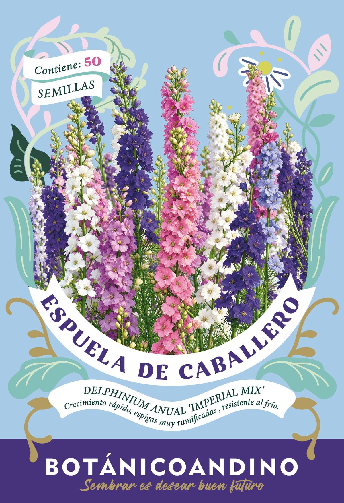 Espuela de caballero mix
