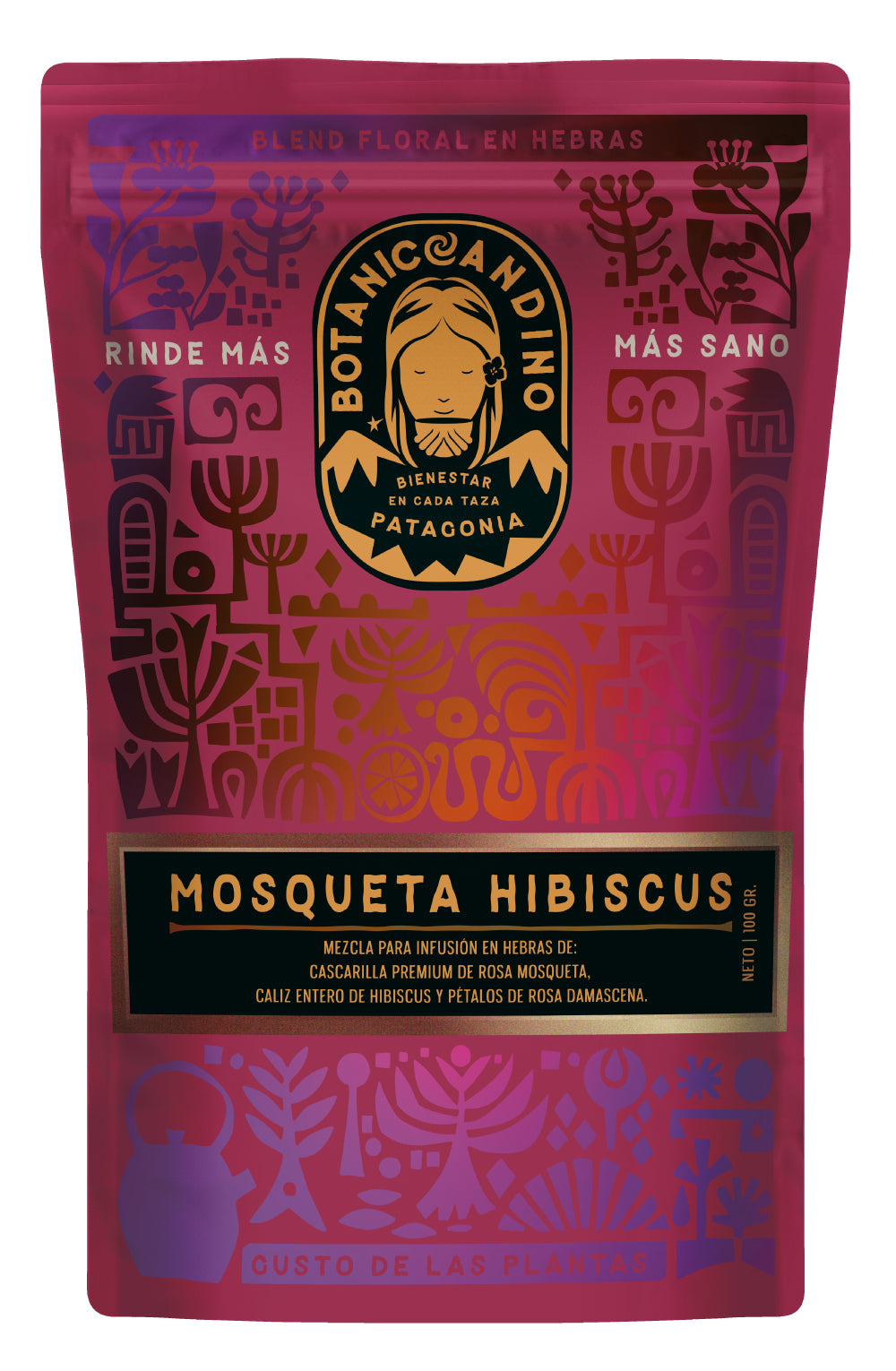 Mosqueta Hibiscus en hebras (Pack por mayor 10 un.)